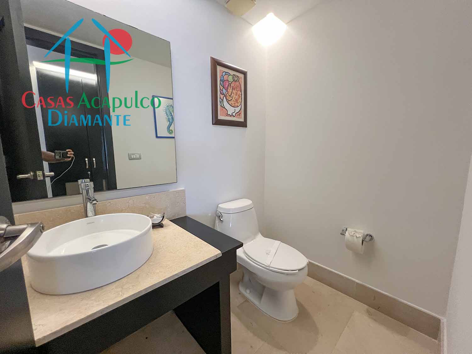 Vista Real San Marino 4 C1 - Baño de visitas 1